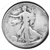 1920 WALKING HALF DOLLAR VG