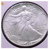 1986 SILVER EAGLE GEM