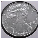 1999 SILVER EAGLE GEM
