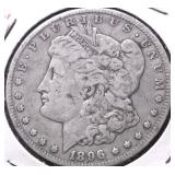 1896 O MORGAN DOLLAR VG