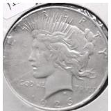 1926 D PEACE DOLLAR XF