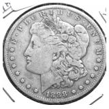 1888 O MORGAN DOLLAR VG