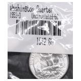 1953  D GEM BU WASHINGTON QUARTER