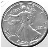 1989 SILVER EAGLE GEM