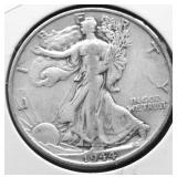 1944 WALKING HALF DOLLAR XF