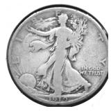 1919 S WALKING HALF DOLLAR VG