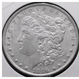 1896 MORGAN DOLLAR AU