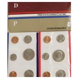 1984 MINT SET P D MINTS