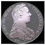 1780 AUSTRIA THALER RESTRIKE PROOF