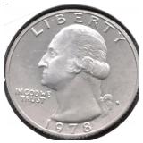 1978 S PROOF WASHINGTON QUARTER