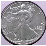 1989 SILVER EAGLE GEM