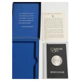 1883 CC GSA MORGAN DOLLAR W BOX PAPERS