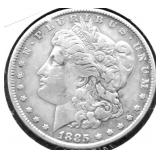 1885 MORGAN DOLLAR VF