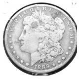 1888 O MORGAN DOLLAR VG