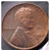 1934 D CH BU RB LINCOLN CENT