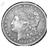 1921 MORGAN DOLLAR XF