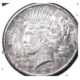 1923 PEACE DOLLAR XF