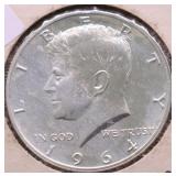 1964 PROOF KENNEDY HALF DOLLAR