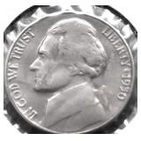 1950 D GEM BU JEFFERSON NICKEL