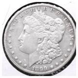 1899 S MORGAN DOLLAR XF