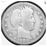 1900 O BARBER QUARTER G