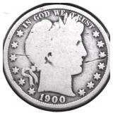 1900 BARBER HALF DOLLAR G