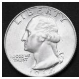 1964 GEM BU WASHINGTON QUARTER