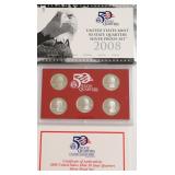2008 SILVER PROOF QUARTER SET