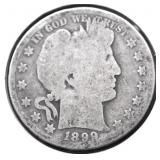 1899 O  BARBER HALF DOLLAR G
