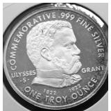 1 OZ .999 SILVER ROUND