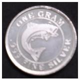 1 GRAM .999 SILVER ROUND