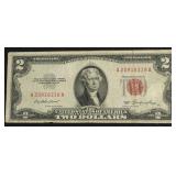 TWO DOLLAR US LEGAL TENDER VF