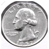 1957 PROOF QUARTER