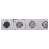 4 SILVER QUARTERS