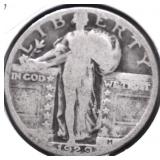 1929 STANDING QUARTER VG