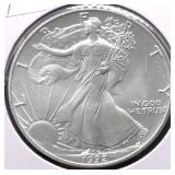 1992 SILVER EAGLE GEM