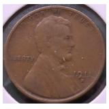 1911 D LINCOLN CENT XF