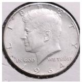 1964 CHOICE BU KENNEDY HALF DOLLAR