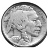 1929 D BUFFALO NICKEL VF