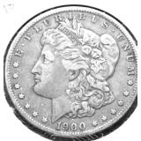 1900 O MORGAN DOLLAR XF