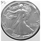 1989 SILVER EAGLE GEM