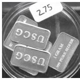 5 GRAMS .999 SILVER BARS