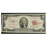 2 DOLLAR US LEGAL TENDER VF INK