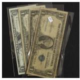 4 SILVER CERTIFICATES