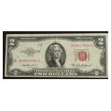 2 DOLLAR US LEGAL TENDER VF INK