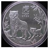 1 OZ .999 SILVER ROUND