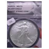 2023 ANACS MS70 SILVER EAGLE