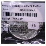 2015 SILVER EAGLE GEM