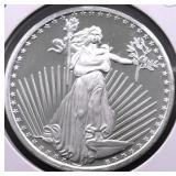 1 OZ .999 SILVER ROUND