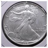 1992 SILVER EAGLE GEM